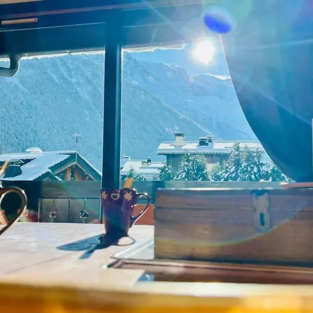 דירה Bright With Views Of Mont Blanc