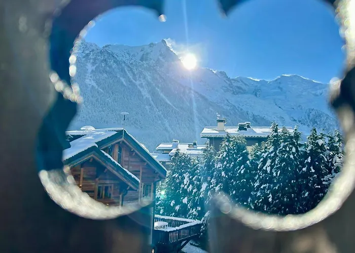 דירה Bright With Views Of Mont Blanc