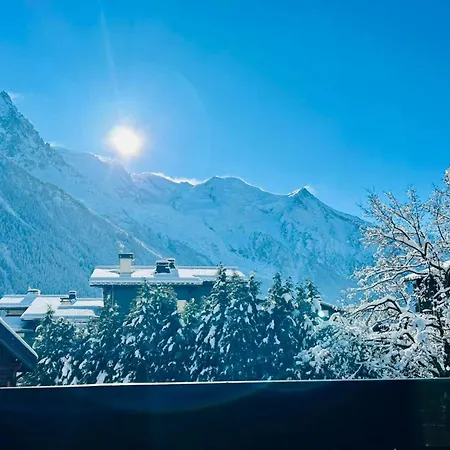 Апартаменты Bright With Views Of Mont Blanc